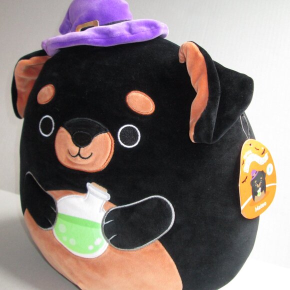 Squishmallows Halloween Mateo the Dog 12” with Potion Plush First To Market NWT - Picture 1 of 7